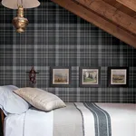 Chesapeake Dutton Plaid - Indigo Wallpaper | Buy Online Chesapeake Dutton Plaid wallpaper, color Indigo, SKU 4142-72635