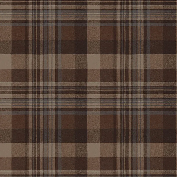 Chesapeake Dutton Plaid wallpaper, color Rust, SKU 4142-72636