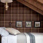 Chesapeake Dutton Plaid - Rust Wallpaper | Buy Online Chesapeake Dutton Plaid wallpaper, color Rust, SKU 4142-72636