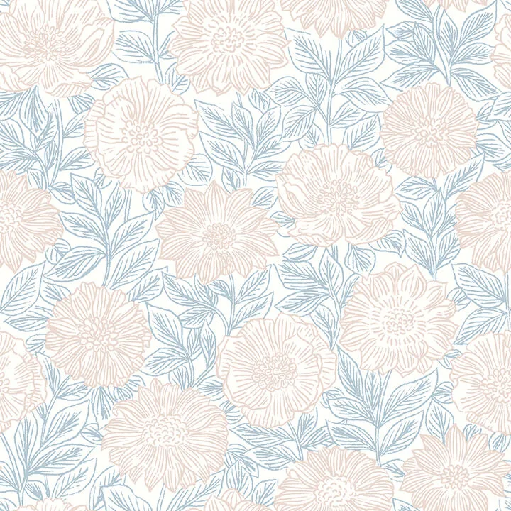 Chesapeake Faustin wallpaper, color Blush, SKU 4072-70046