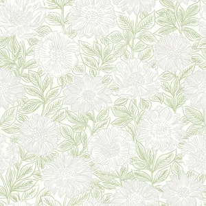 Chesapeake Faustin wallpaper, color Green, SKU 4072-70044