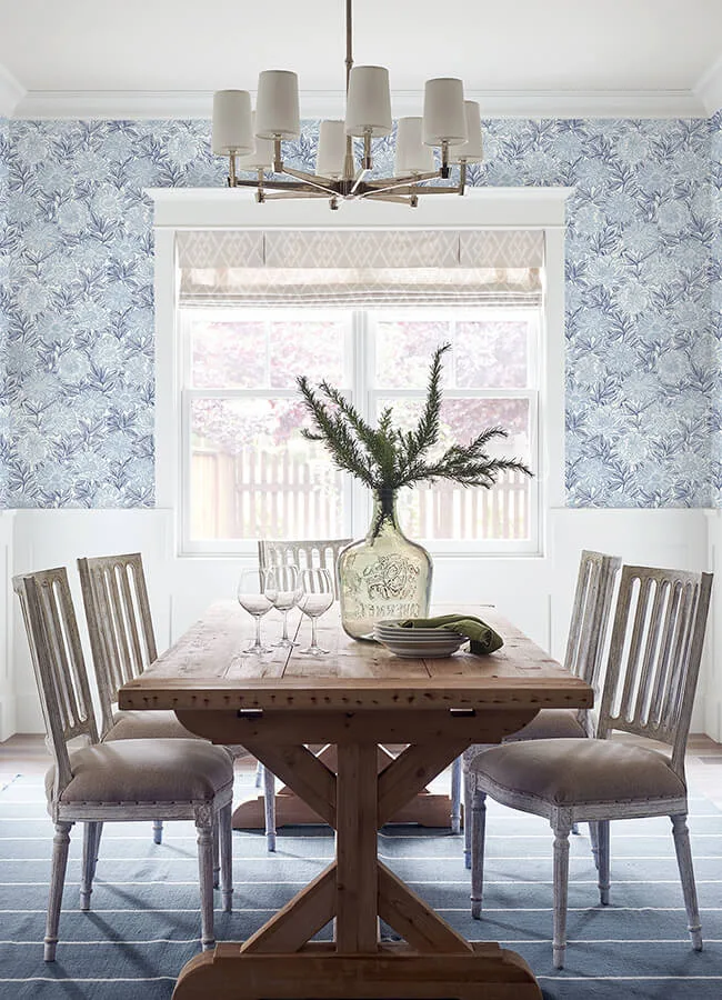 Chesapeake Faustin - Navy Wallpaper | Buy Online Chesapeake Faustin wallpaper, color Navy, SKU 4072-70047
