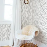 Chesapeake Fletching wallpaper, color Grey, SKU 3124-13922