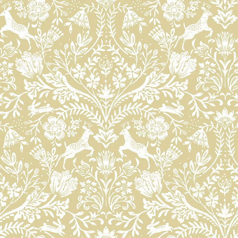 Chesapeake Forest Dance wallpaper, color Honey, SKU 3124-13886