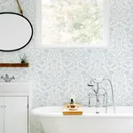 Chesapeake Forest Dance - Light Blue Wallpaper | Buy Online Chesapeake Forest Dance wallpaper, color Light Blue, SKU 3124-13882