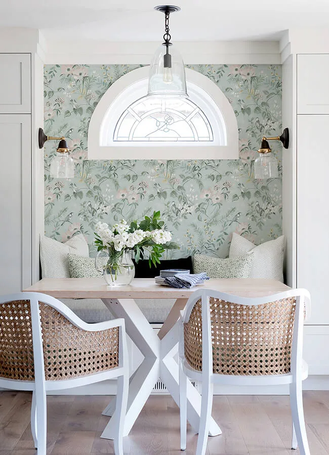 Chesapeake Frederique wallpaper, color Mint, SKU 4072-70005
