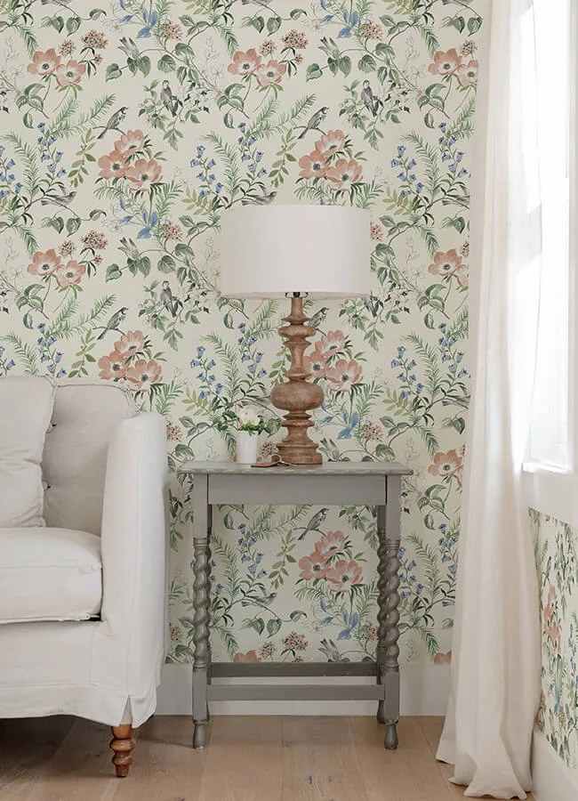 Chesapeake Frederique wallpaper, color Multicolor, SKU 4072-70002
