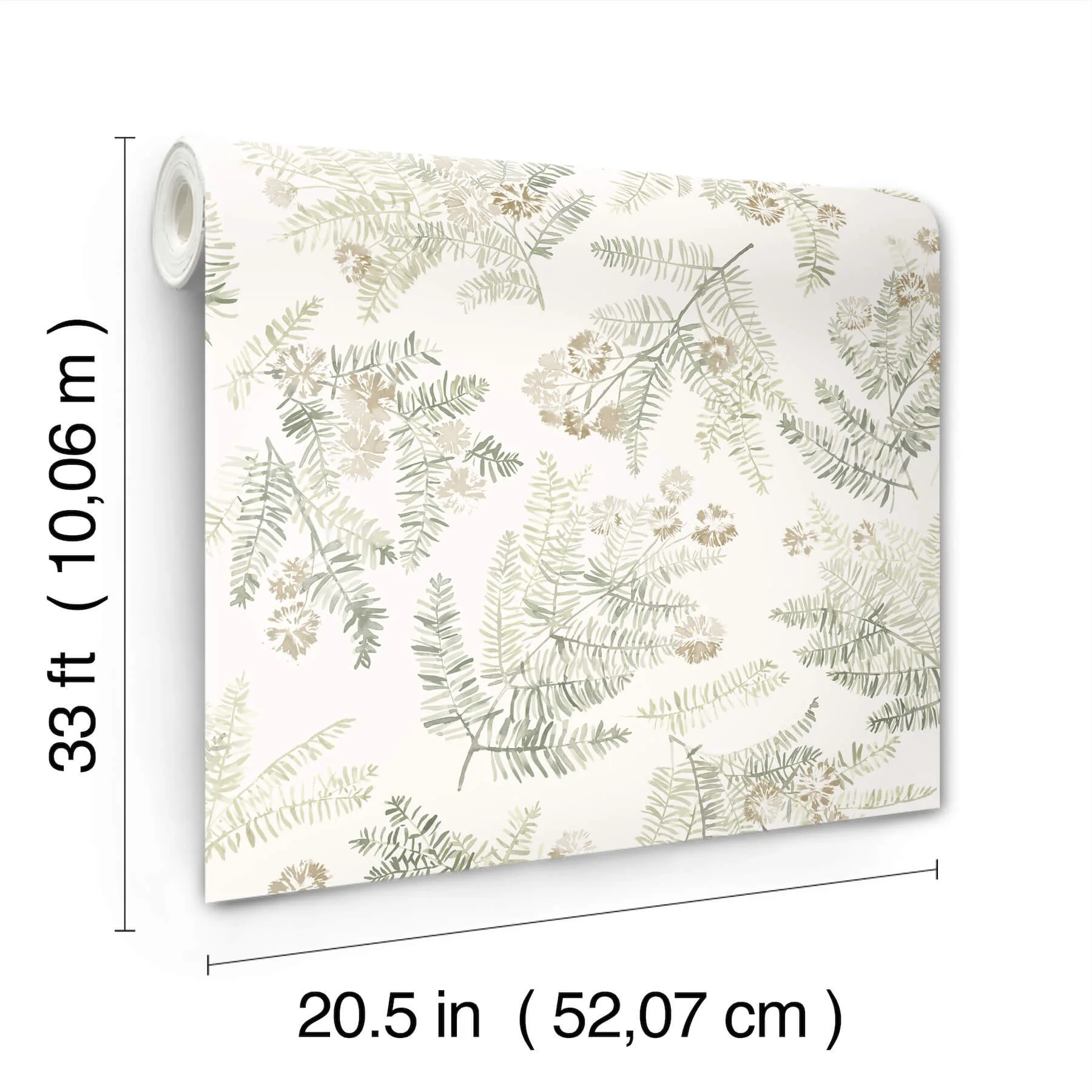 Chesapeake Frith wallpaper, color Green, SKU 4169-83105