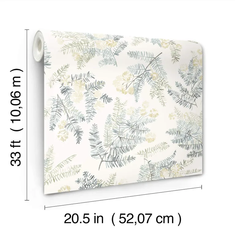 Chesapeake Frith wallpaper, color Sea Green, SKU 4169-83106