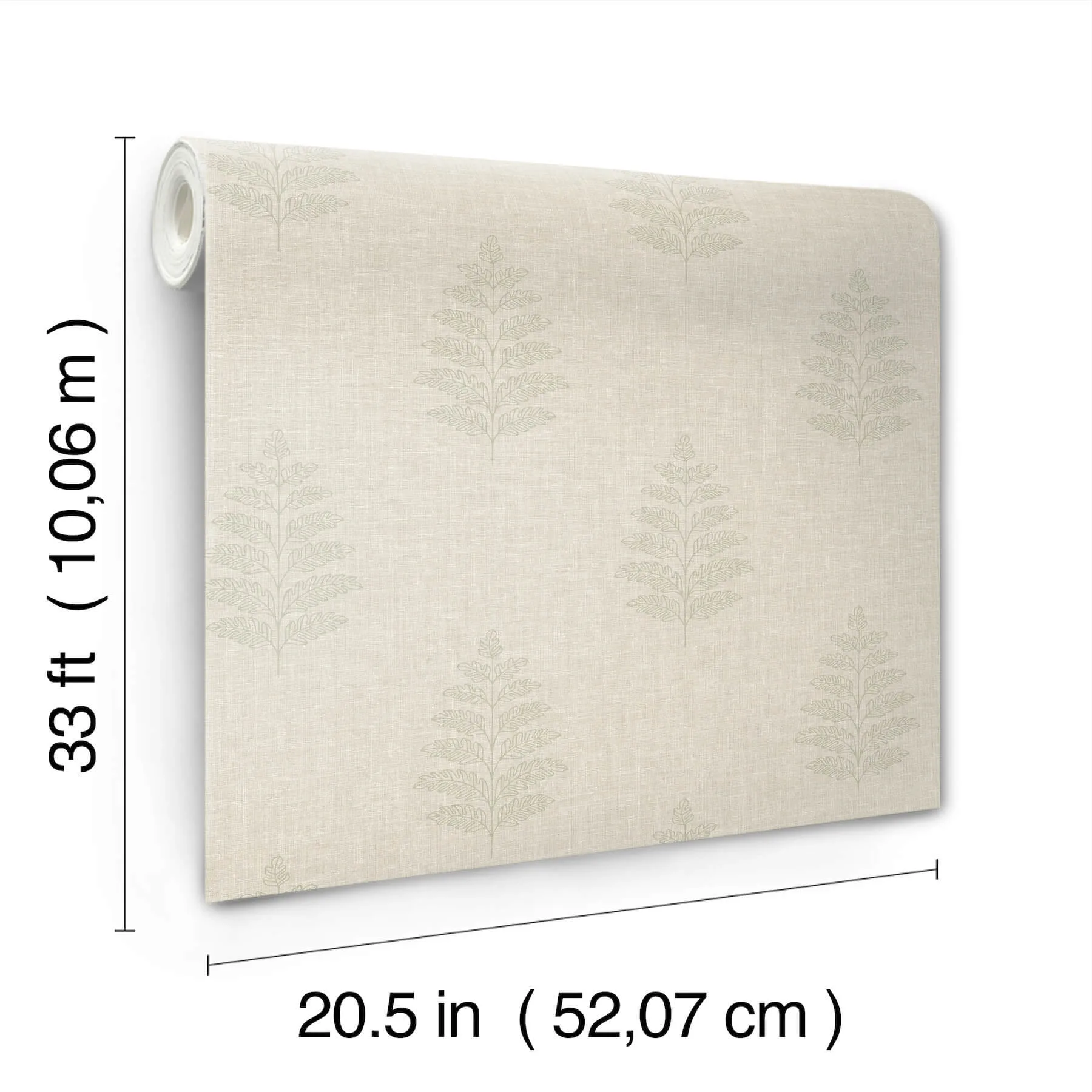 Chesapeake Frond - Beige Wallpaper | Buy Online Chesapeake Frond wallpaper, color Beige, SKU 4169-83129