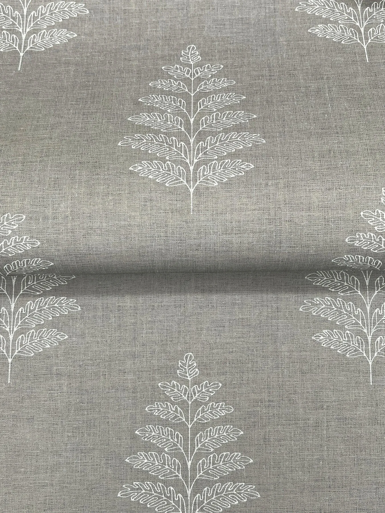 Chesapeake Frond wallpaper, color Charcoal, SKU 4169-83128