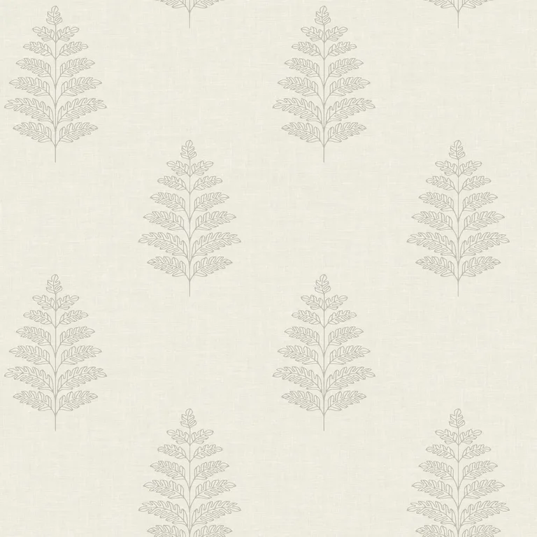 Chesapeake Frond wallpaper, color Cream, SKU 4169-83125