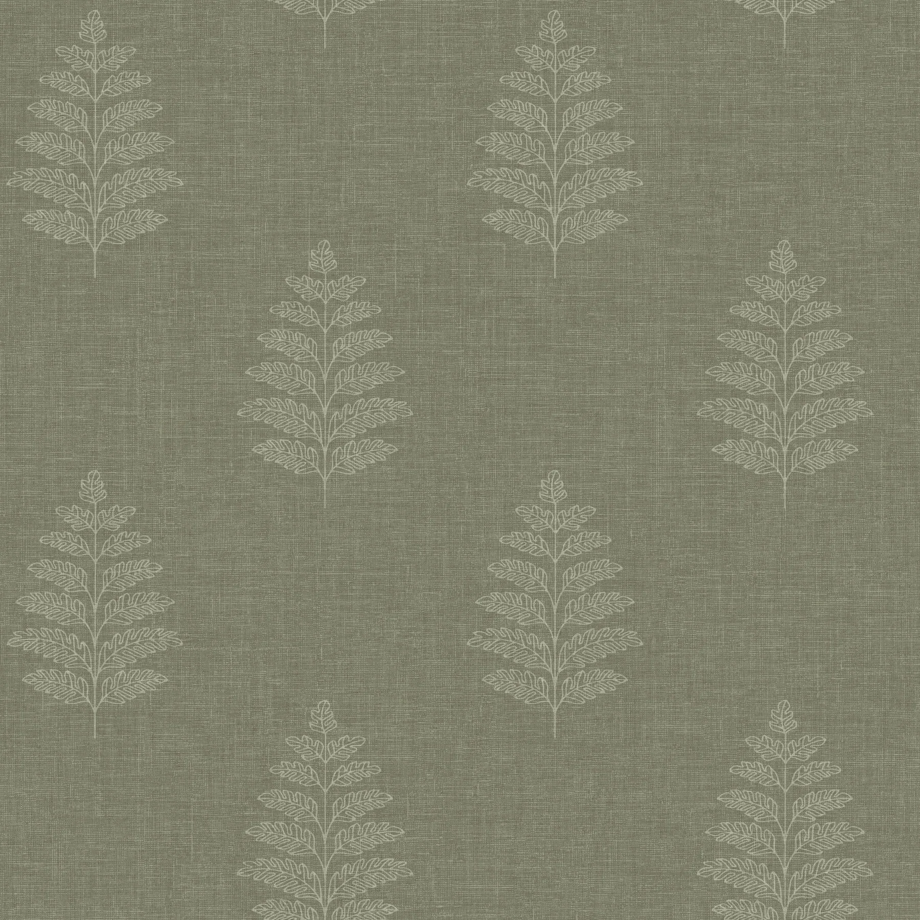 Chesapeake Frond wallpaper, color Dark Green, SKU 4169-83126