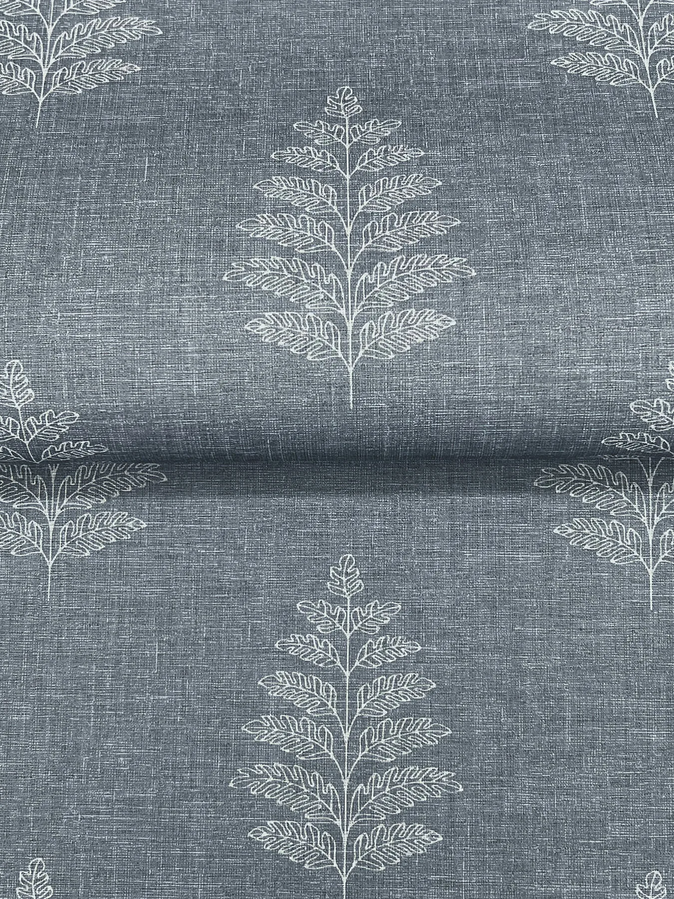 Chesapeake Frond - Denim Wallpaper | Buy Online Chesapeake Frond wallpaper, color Denim, SKU 4169-83127