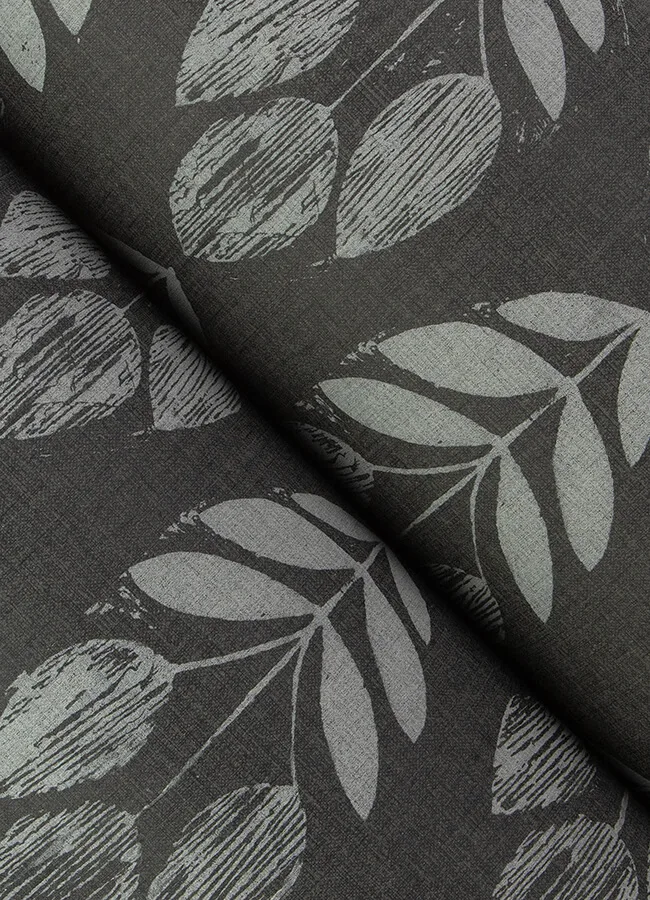 Chesapeake Garland wallpaper, color Charcoal, SKU 4148-27477