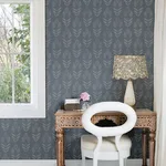 Chesapeake Garland - Denim Wallpaper | Buy Online Chesapeake Garland wallpaper, color Denim, SKU 4148-27473