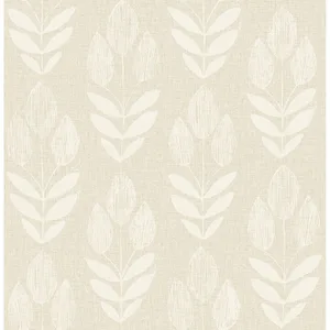 Chesapeake Garland wallpaper, color Khaki, SKU 4148-27474