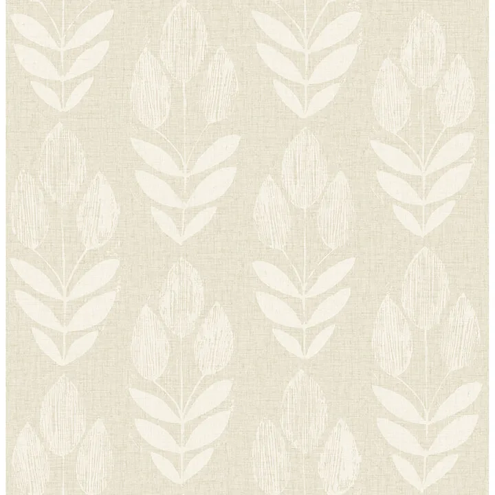 Chesapeake Garland wallpaper, color Khaki, SKU 4148-27474