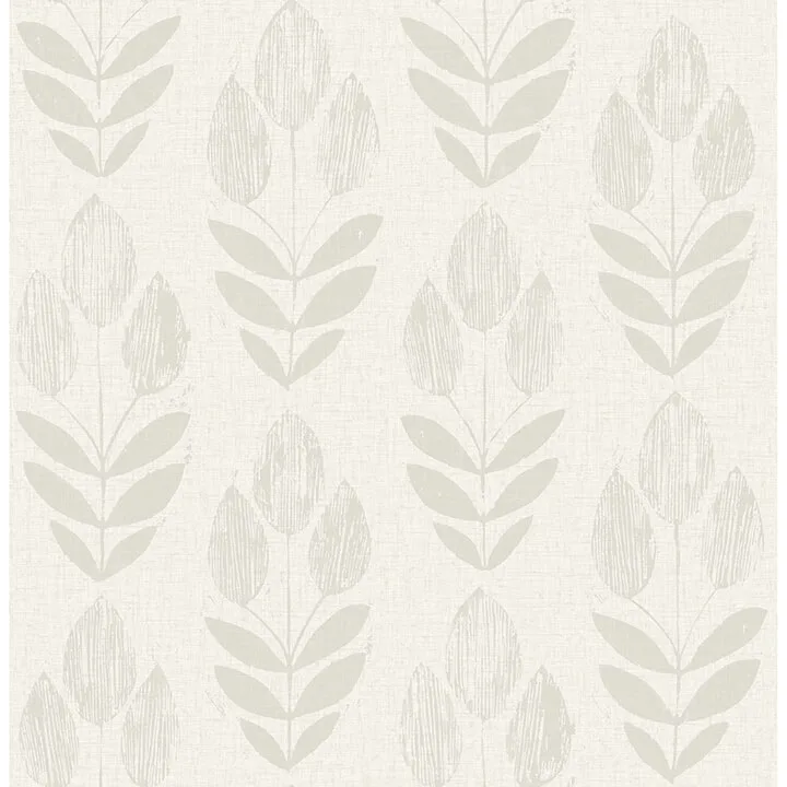 Chesapeake Garland wallpaper, color Light Grey, SKU 4148-27476