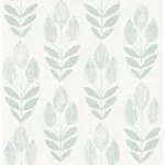 Chesapeake Garland - Teal Wallpaper | Buy Online Chesapeake Garland wallpaper, color Teal, SKU 3123-24472