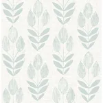 Chesapeake Garland - Teal Wallpaper | Buy Online Chesapeake Garland wallpaper, color Teal, SKU 3115-24472