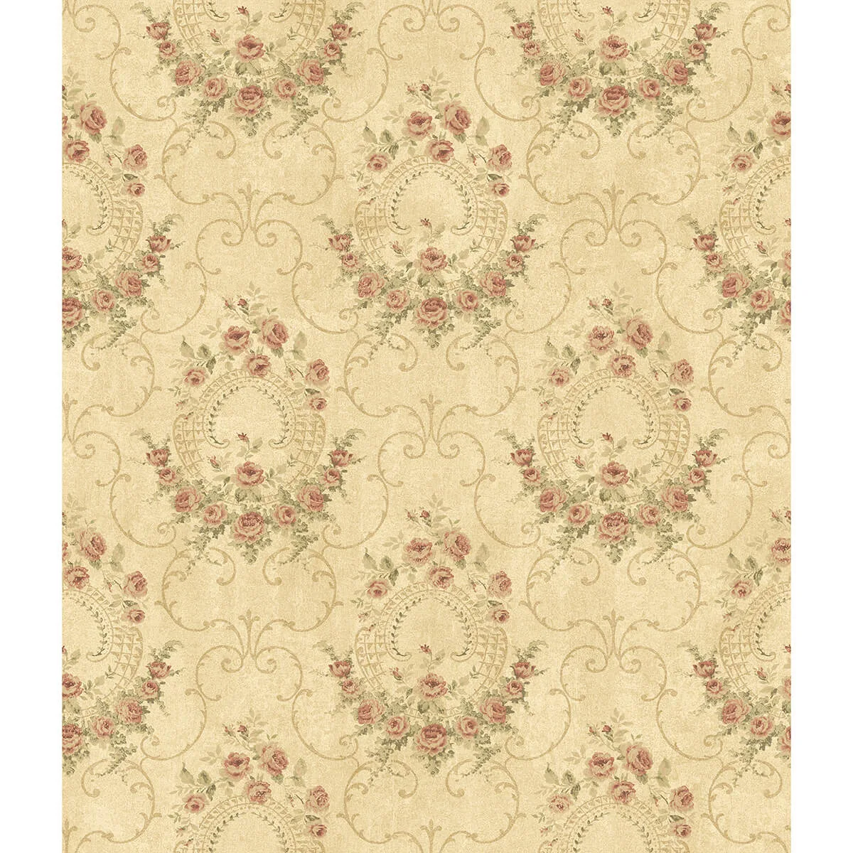 Chesapeake Georgiana wallpaper, color Red, SKU 3123-02124