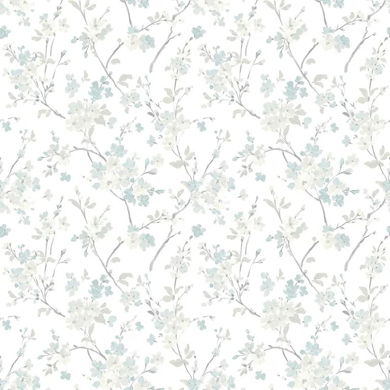 Chesapeake Glinda wallpaper, color Aqua, SKU 3122-10910