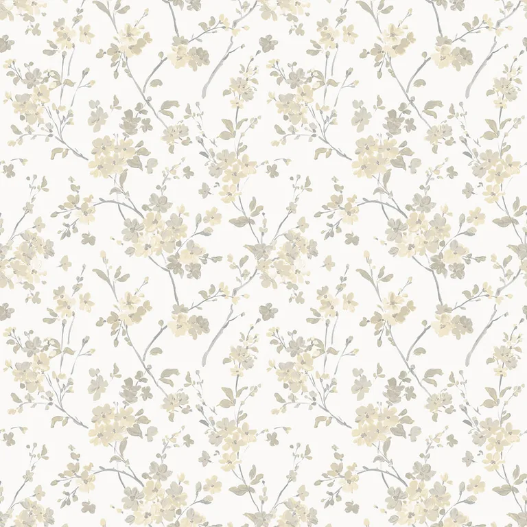 Chesapeake Glinda wallpaper, color Light Yellow, SKU 3122-10903