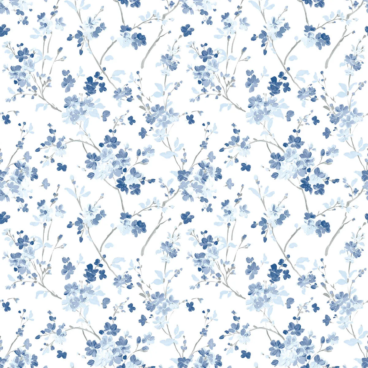 Chesapeake Glinda wallpaper, color Navy, SKU 3122-10902