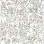 Chesapeake Goldfinch wallpaper, color Neutral, SKU 4148-27411