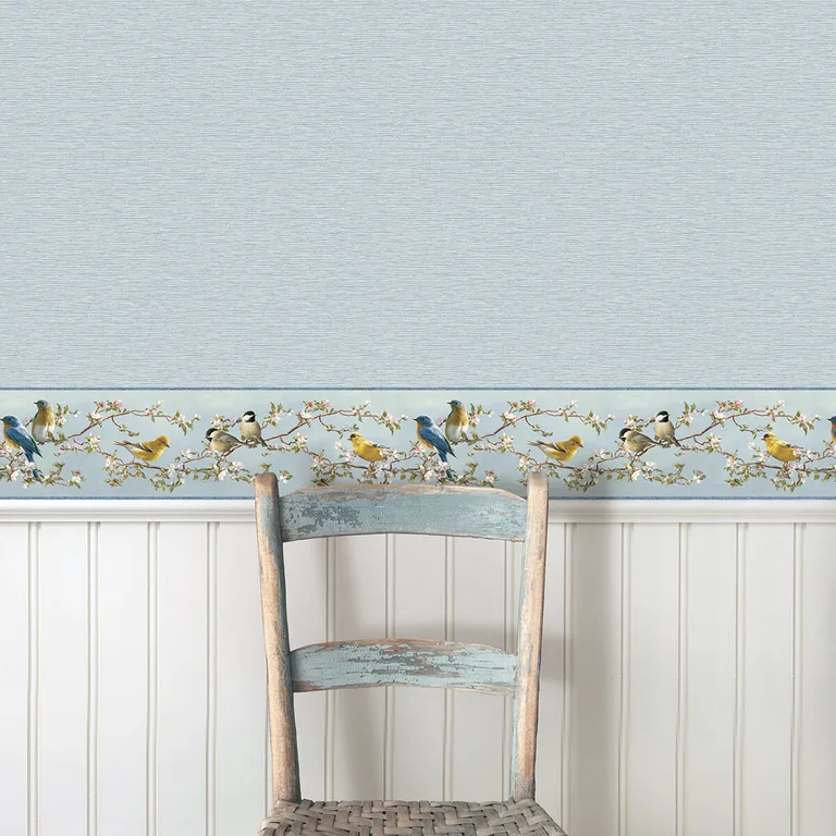 Chesapeake Gump wallpaper, color Light Blue, SKU 3123-10202