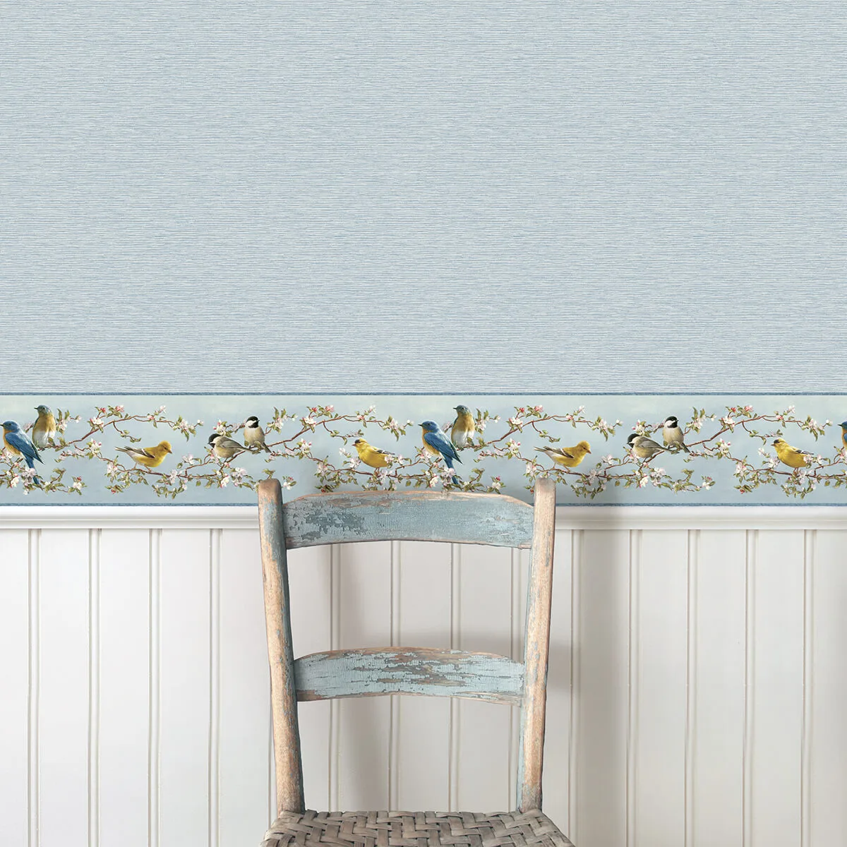 Chesapeake Gump wallpaper, color Light Blue, SKU 3123-10202