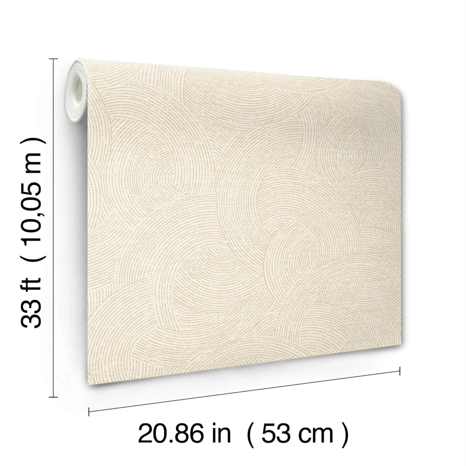 Chesapeake Harrison wallpaper, color Champagne, SKU 4191-83021