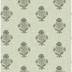 Chesapeake Hollyhock - Green Wallpaper | Buy Online Chesapeake Hollyhock wallpaper, color Green, SKU 4148-27419