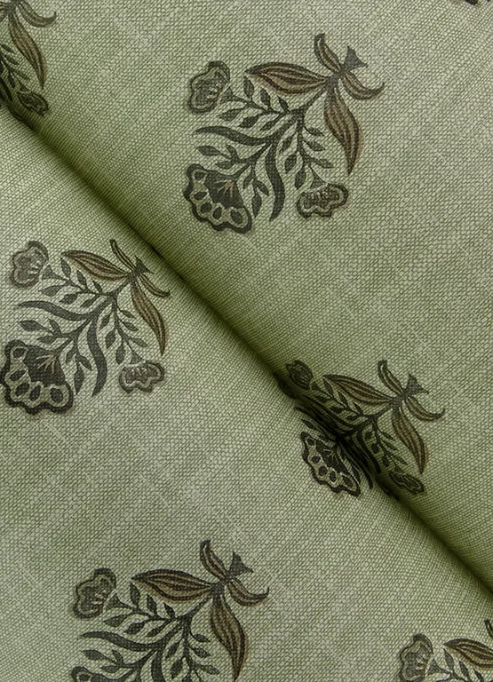 Chesapeake Hollyhock wallpaper, color Green, SKU 4148-27419