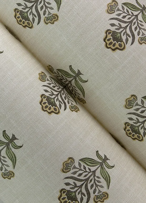 Chesapeake Hollyhock wallpaper, color Honey, SKU 4148-27416