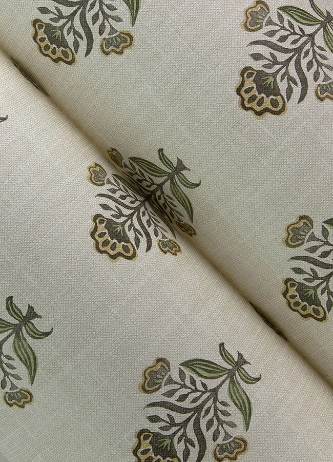 Chesapeake Hollyhock - Honey Wallpaper | Buy Online Chesapeake Hollyhock wallpaper, color Honey, SKU 4148-27416