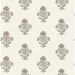 Chesapeake Hollyhock - Rust Wallpaper | Buy Online Chesapeake Hollyhock wallpaper, color Rust, SKU 4148-27420