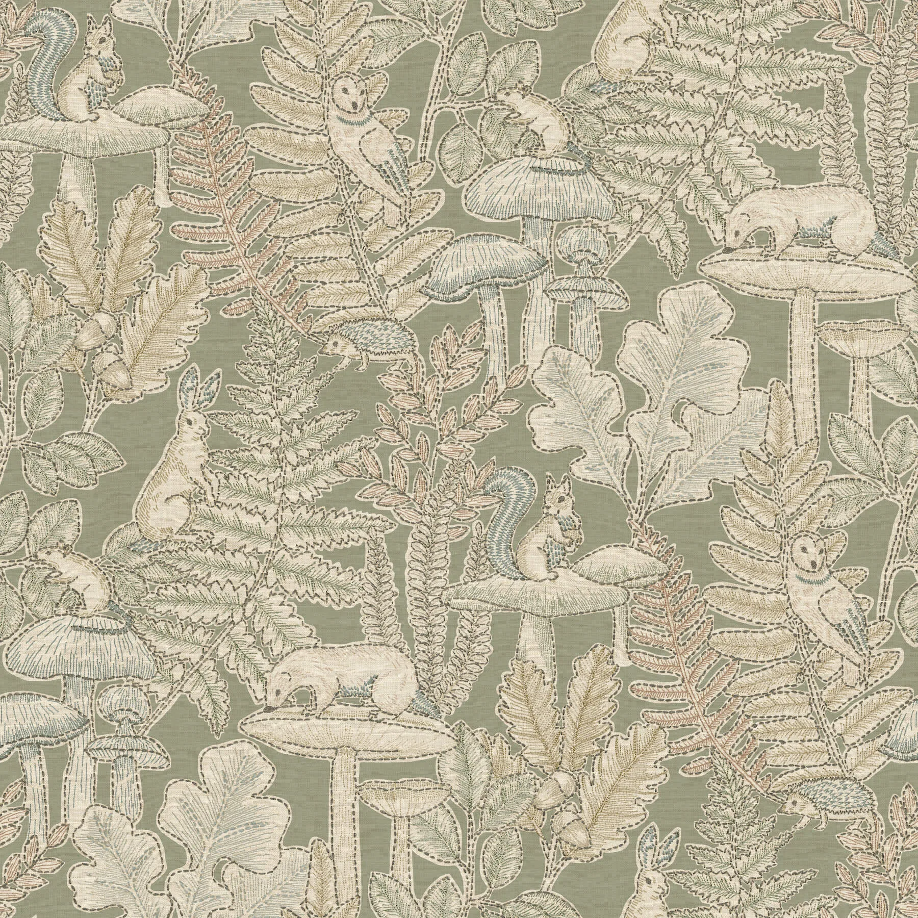 Chesapeake Holt wallpaper, color Sage, SKU 4169-83100