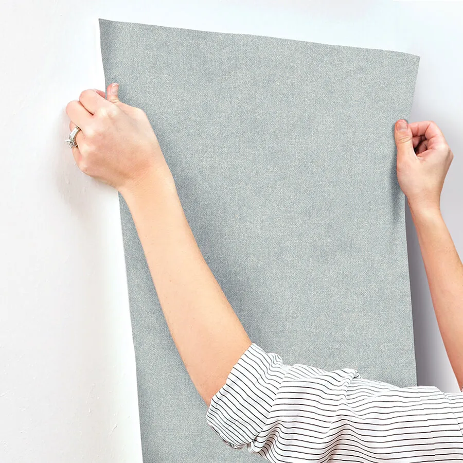 Chesapeake Homespun - Denim Wallpaper | Buy Online Chesapeake Homespun wallpaper, color Denim, SKU 3125-72357