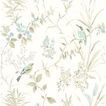 Chesapeake Imperial Garden wallpaper, color Beige, SKU 3117-24171