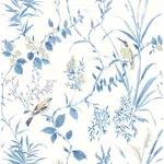 Chesapeake Imperial Garden - Blue Wallpaper | Buy Online Chesapeake Imperial Garden wallpaper, color Blue, SKU 3123-24170