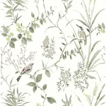 Chesapeake Imperial Garden - Moss Wallpaper | Buy Online Chesapeake Imperial Garden wallpaper, color Moss, SKU 4134-26992