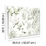Chesapeake Imperial Garden - Moss Wallpaper | Buy Online Chesapeake Imperial Garden wallpaper, color Moss, SKU 4134-26992