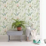Chesapeake Imperial Garden wallpaper, color Multicolor, SKU 3117-24173