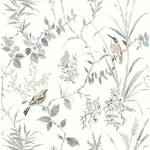 Chesapeake Imperial Garden wallpaper, color Neutral, SKU 4134-26991