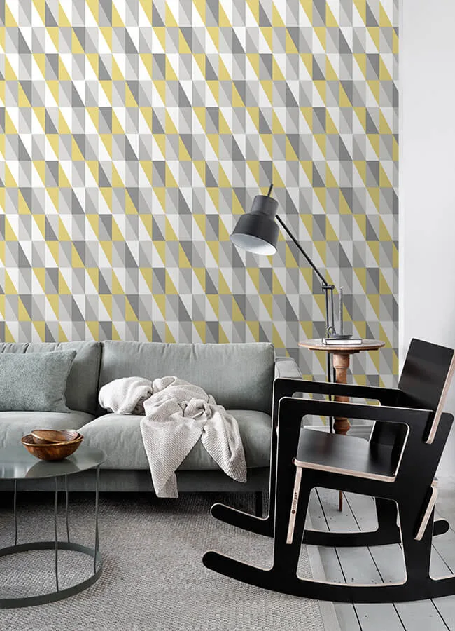 Chesapeake Inez - Mustard Wallpaper | Buy Online Chesapeake Inez wallpaper, color Mustard, SKU 4060-138921