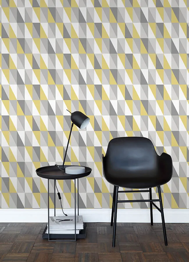 Chesapeake Inez - Mustard Wallpaper | Buy Online Chesapeake Inez wallpaper, color Mustard, SKU 4060-138921