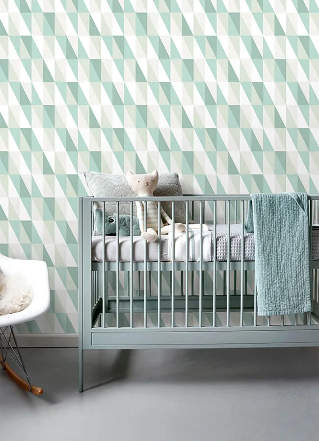 Chesapeake Inez wallpaper, color Teal, SKU 4060-138920