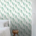 Chesapeake Inez wallpaper, color Teal, SKU 4060-138920
